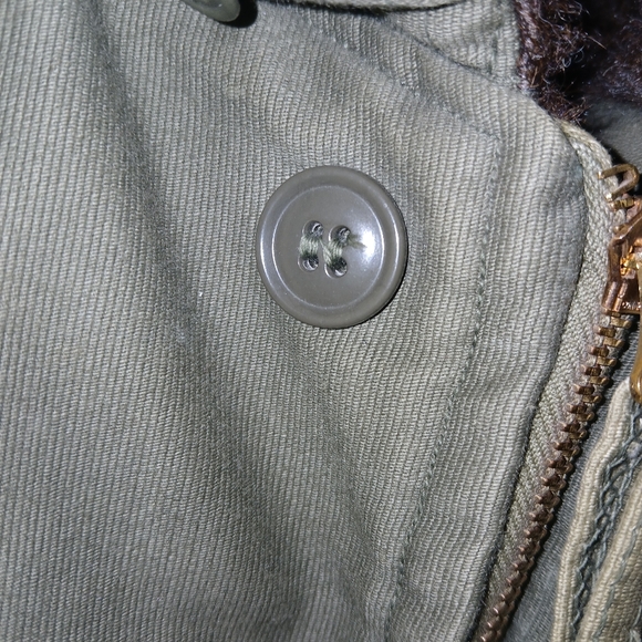Vintage 40s USN Navy N1 Deck Jacket, Alpaca Fur , Size 40, Ww2 - Picture 14 of 16